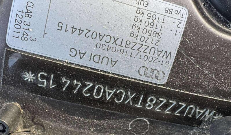 
								2012 AUDI A5 pilnas									